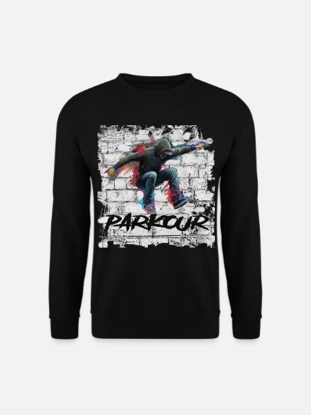 Parkour - Unisex Sweatshirt - black