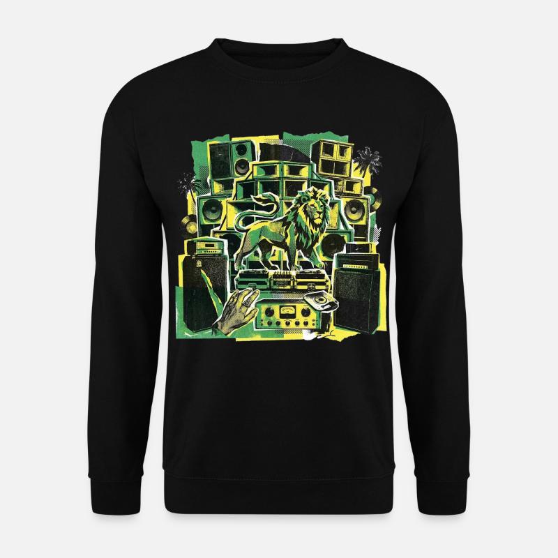 Roots Dub Reggae Soundsystem - Unisex Sweatshirt - black