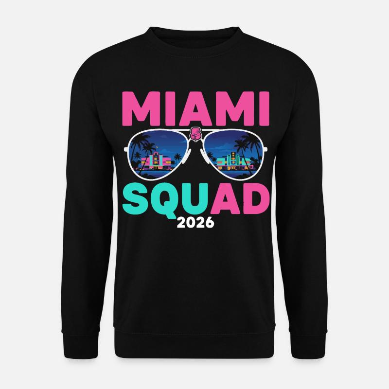 Miami Squad 2026 - Unisex Sweatshirt - black