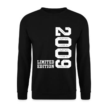 17e anniversaire 2009 Édition limitée Garçons Filles - Sweat-shirt Unisexe - noir - Devant - Alina (178cm) & Michal (187cm)