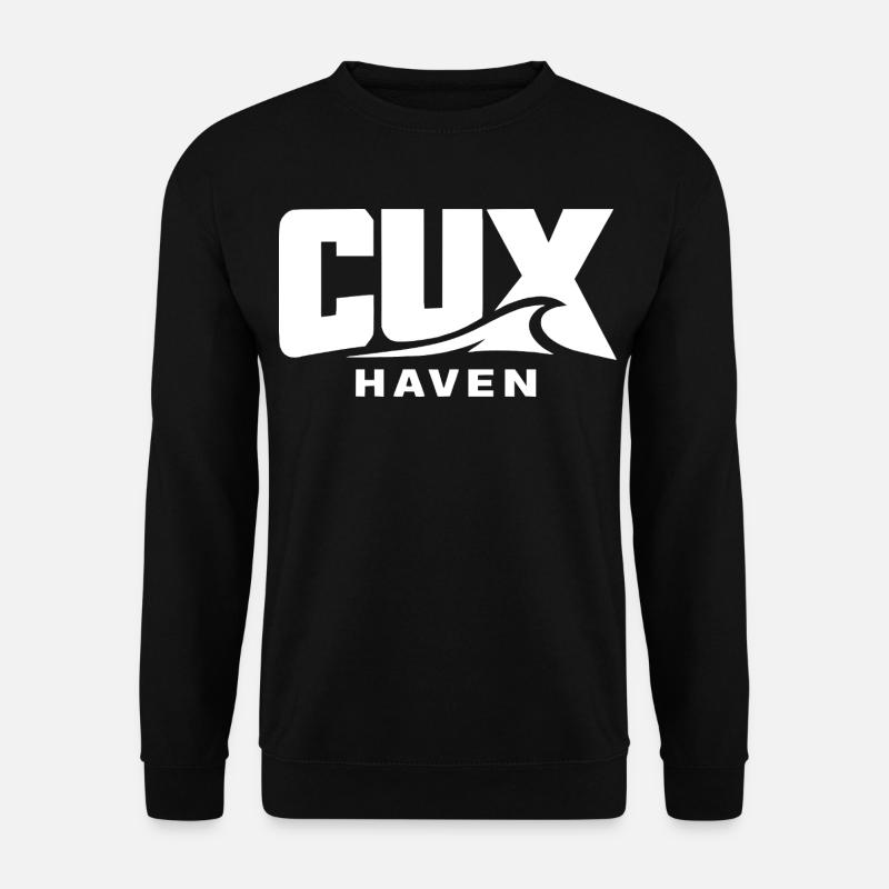 CUXHAVEN – Modern, powerful, Nordic - Unisex Sweatshirt - black
