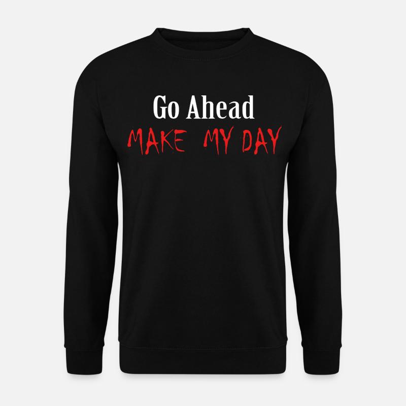 Los, mach meinen Tag schmutzig, Harry Clint Eastwood - Unisex Pullover - Schwarz