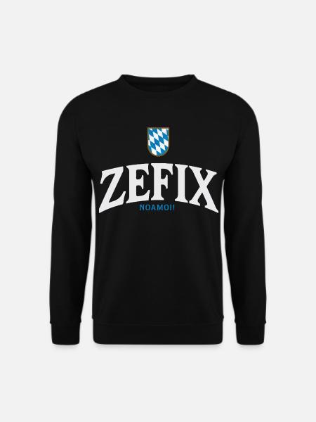 BayernWappen ZEFIX Logo - Unisex Pullover - Schwarz