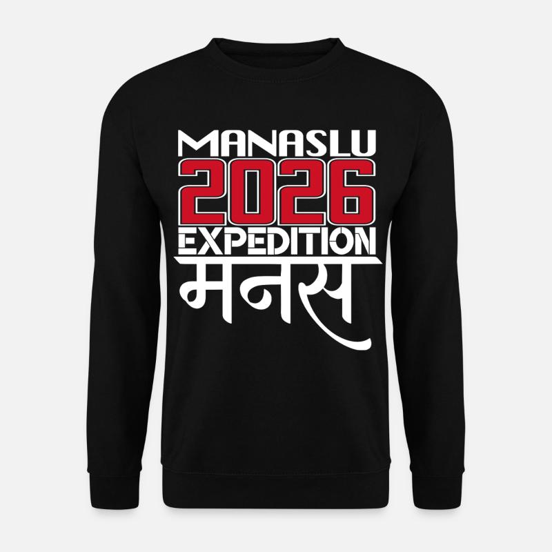 MANASLU - Unisex Sweatshirt - black