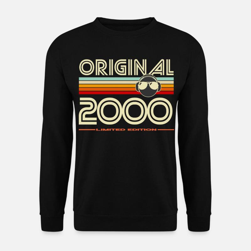 Original 2000 Retro Edition - Unisex Sweatshirt - black