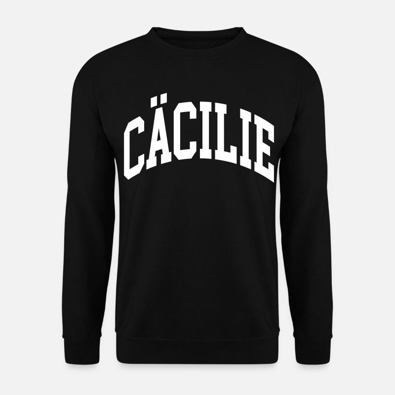 Cäcilie - Unisex Pullover - Schwarz