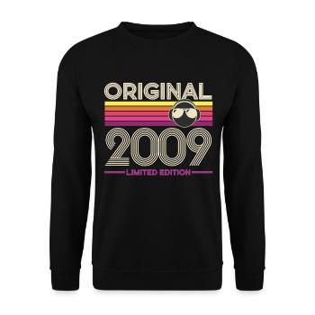 Original 2009 Edition - Unisex Sweatshirt - black - Front - Alina (178cm) & Michal (187cm)