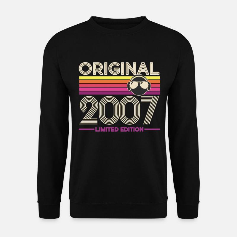 Original 2007 Édition Limitée Retro - Sweat-shirt Unisexe - noir