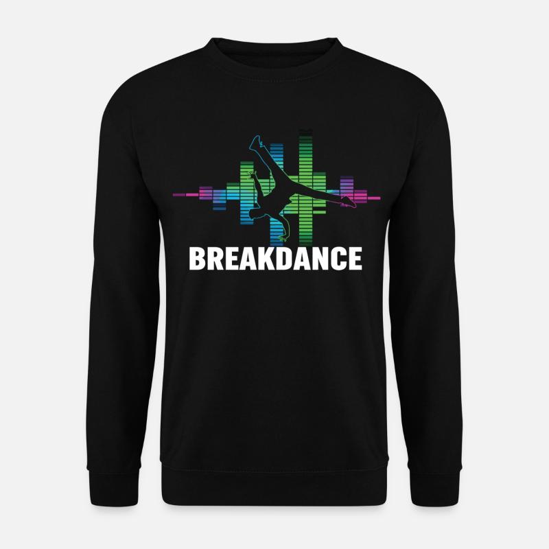 Breakdance Streetstyle Hip Hop DJ Dance - Unisex sweater - sort