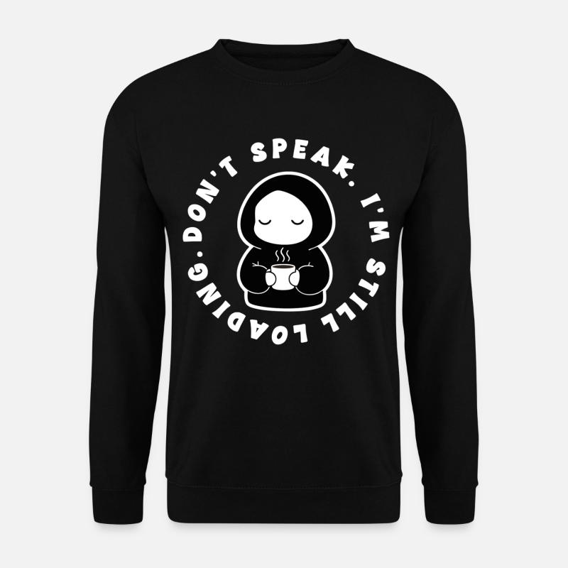 Cafe I'm Still Loading Manga - Unisex Sweatshirt - black