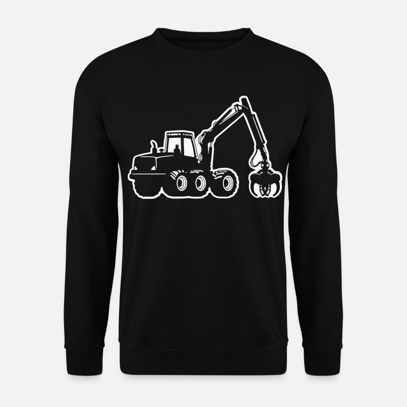 Harvester Silhouette - Unisex Sweatshirt - black