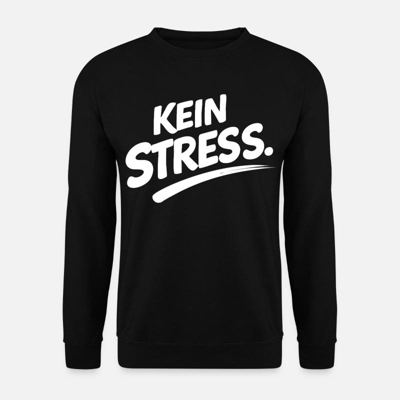 IM FLOW Shirt – Minimal Statement - Unisex Pullover - Schwarz