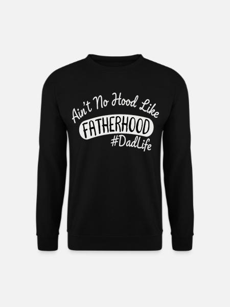 Vater Spruch DadLife Fatherhood - Unisex Sweatshirt - black