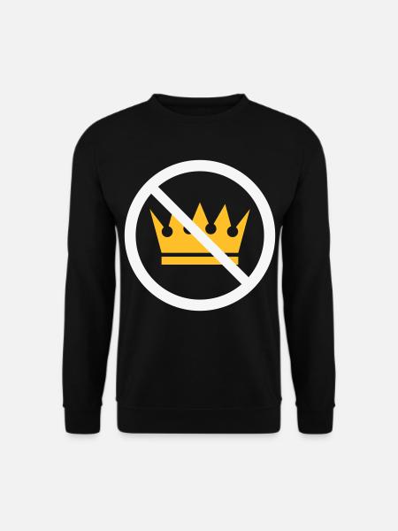No Kings! (Protest Sign / NEG 2C) - Unisex Sweatshirt - black