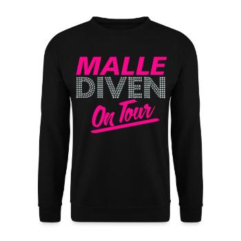 Majorque, Fête, Filles - Sweat-shirt Unisexe - noir - Devant - Alina (178cm) & Michal (187cm)