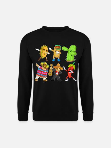 Cinco de Mayo Dab Shirt - Unisex Sweatshirt - black