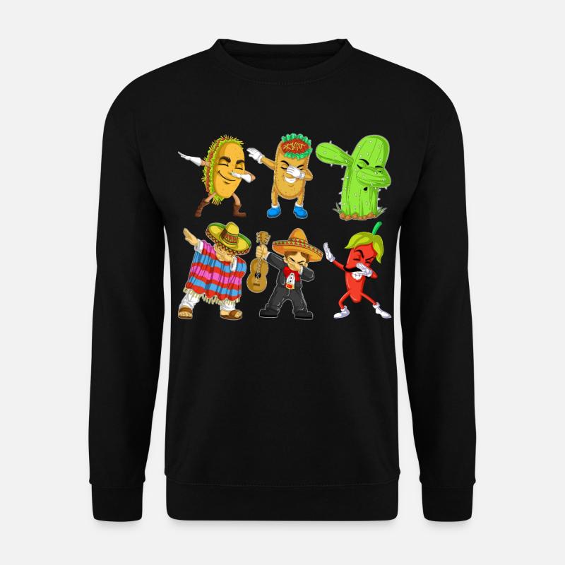Cinco de Mayo Dab Shirt - Sweat-shirt Unisexe - noir