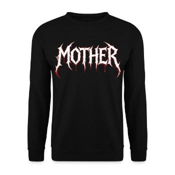 Metal Mom Rock Music Hardcore Mom Design - Sweat-shirt Unisexe - noir - Devant - Alina (178cm) & Michal (187cm)