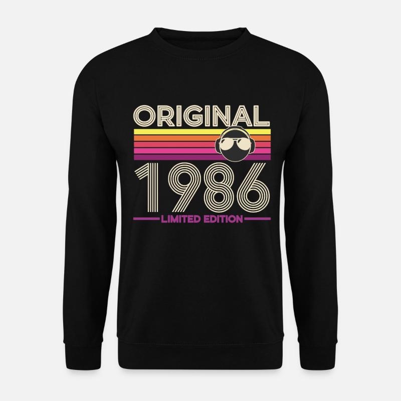Original 1986 Limited Edition - Unisex Sweatshirt - black
