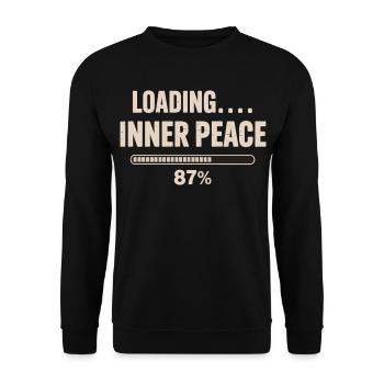 Gardener, Garden, Gardening, Plants, Hobby, Lu - Unisex Sweatshirt - black - Front - Alina (178cm) & Michal (187cm)
