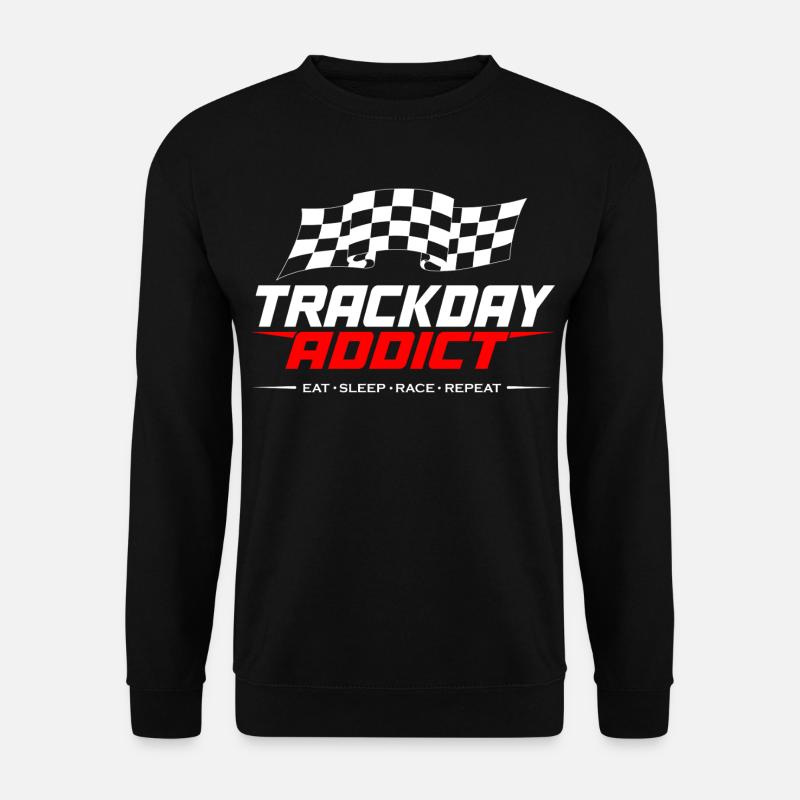 Trackday_ADDICT - Unisex Pullover - Schwarz