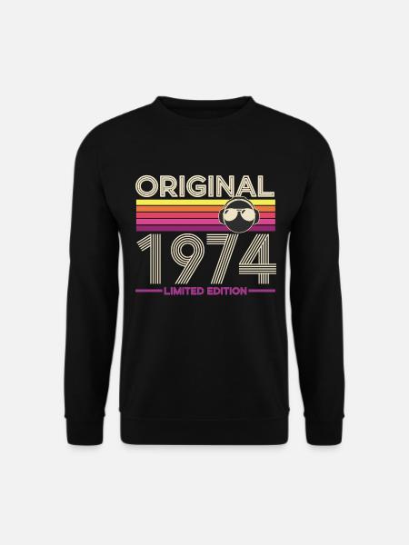 Original 1974 Limited Edition - Unisex Sweatshirt - black