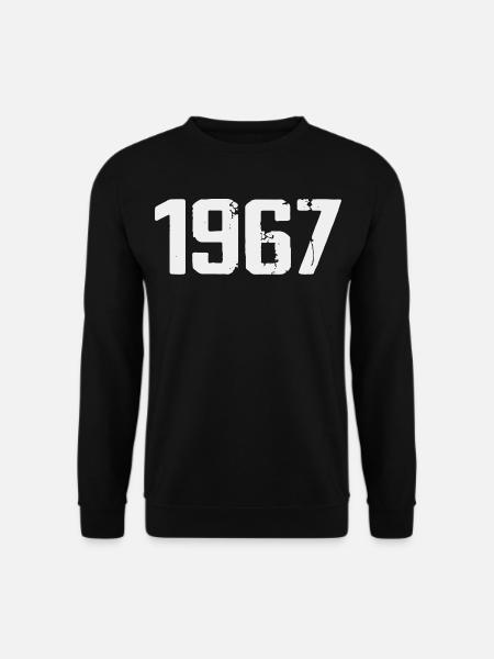 Legendär seit 1967, Vintage 1967, Retro 1967 - Unisex Pullover - Schwarz
