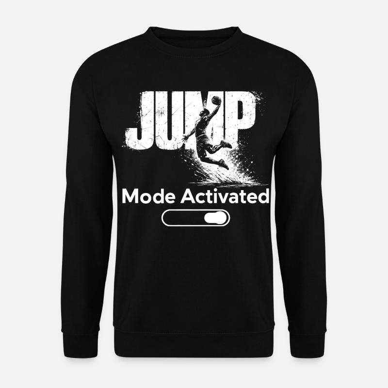 Mode saut, t-shirt activé Basket-dunk - Sweat-shirt Unisexe - noir