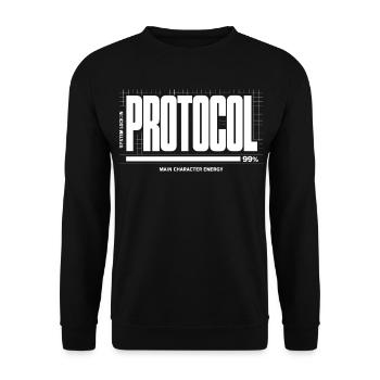 System Down Imperfect Project - Unisex Sweatshirt - black - Front - Alina (178cm) & Michal (187cm)