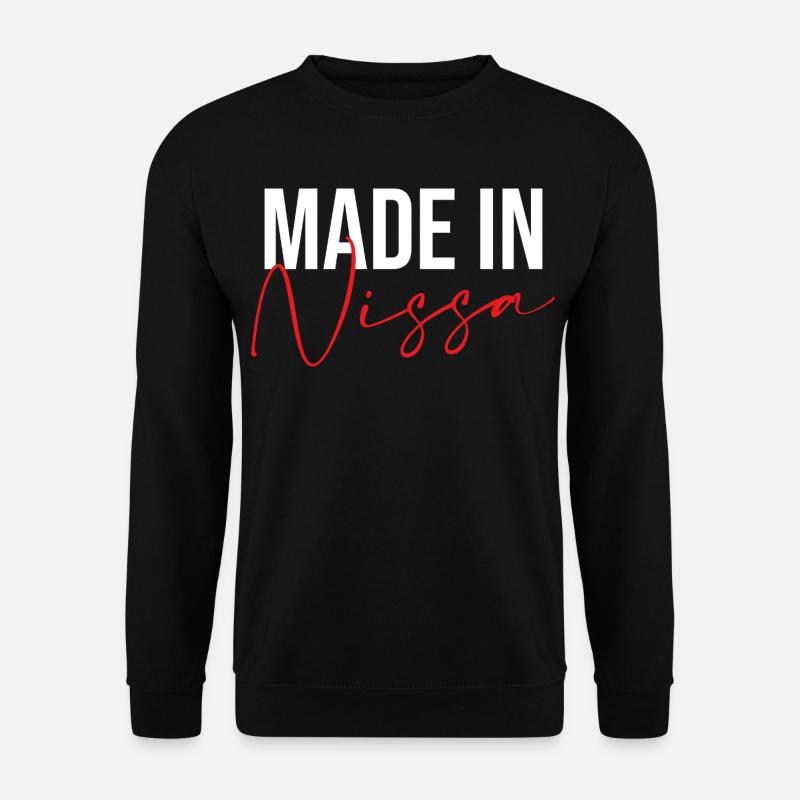 Made in Nissa - Unisex Pullover - Schwarz