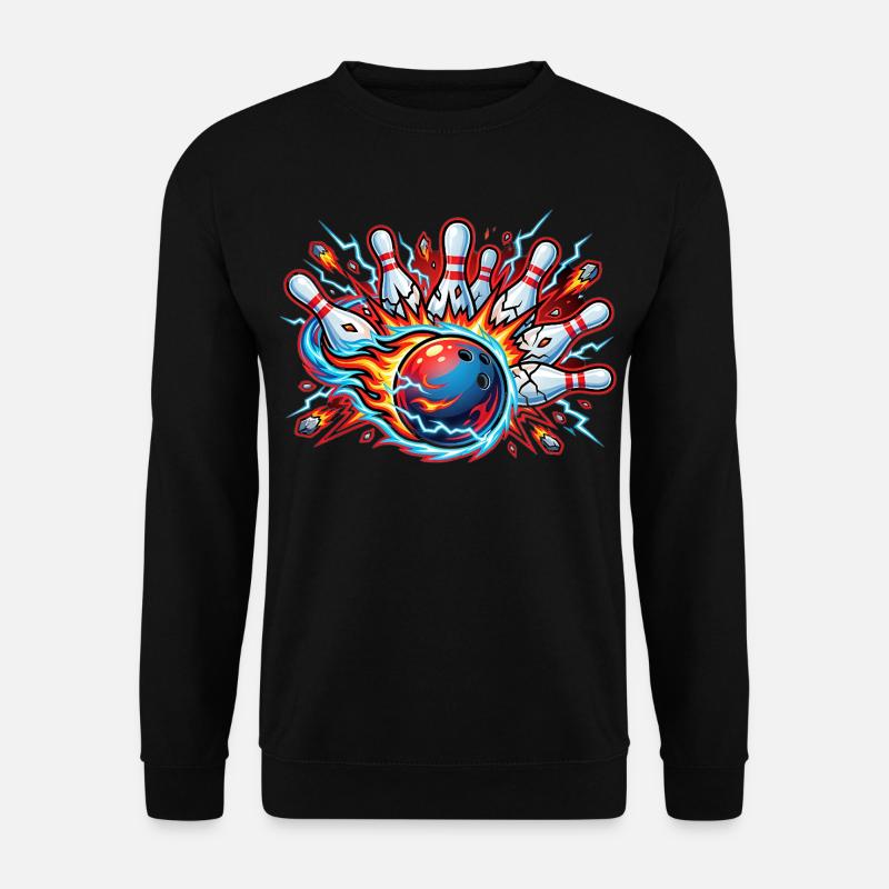 Bowling - Sweat-shirt Unisexe - noir