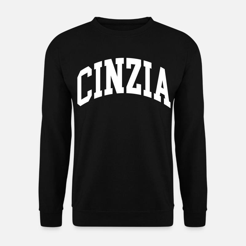 Cinzia - Unisex Pullover - Schwarz