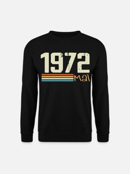 May 1972 - Unisex Sweatshirt - black