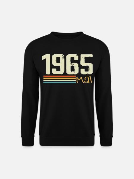 Mai 1965 - Sweat-shirt Unisexe - noir