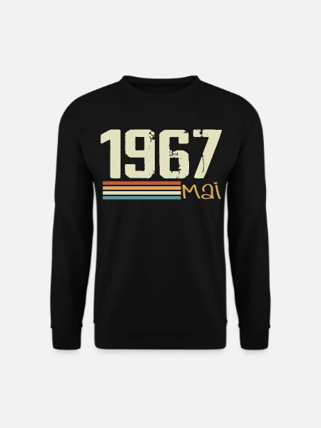Mai 1967 - Sweat-shirt Unisexe - noir