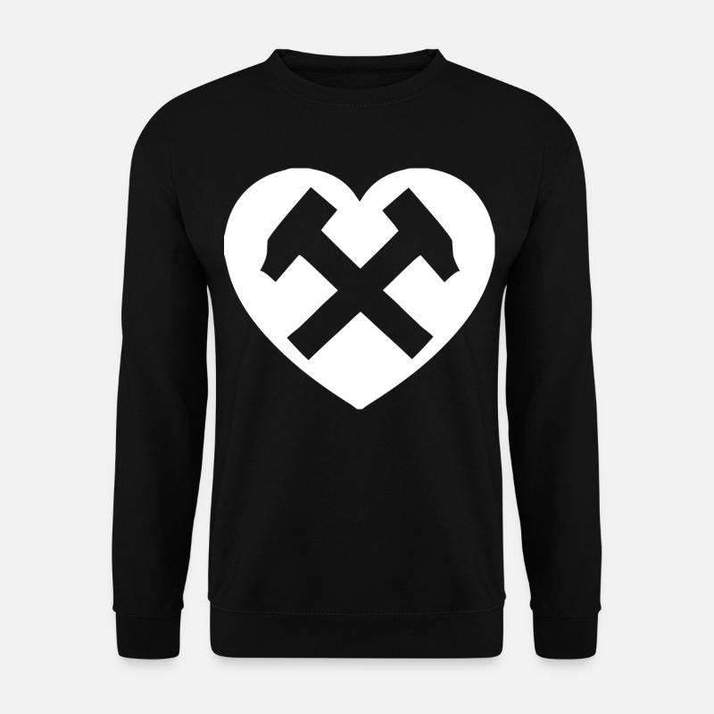 Hearthammer: Love in Steel - Unisex Sweatshirt - black