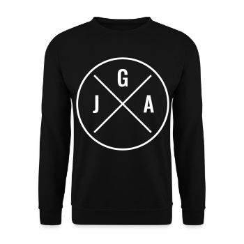 Enterrement de vie de garçon - Sweat-shirt Unisexe - noir - Devant - Alina (178cm) & Michal (187cm)