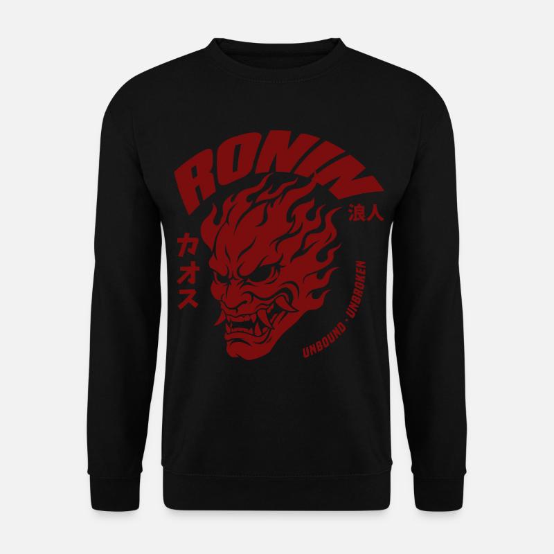 Ronin Oni Biker - Unisex Sweatshirt - black