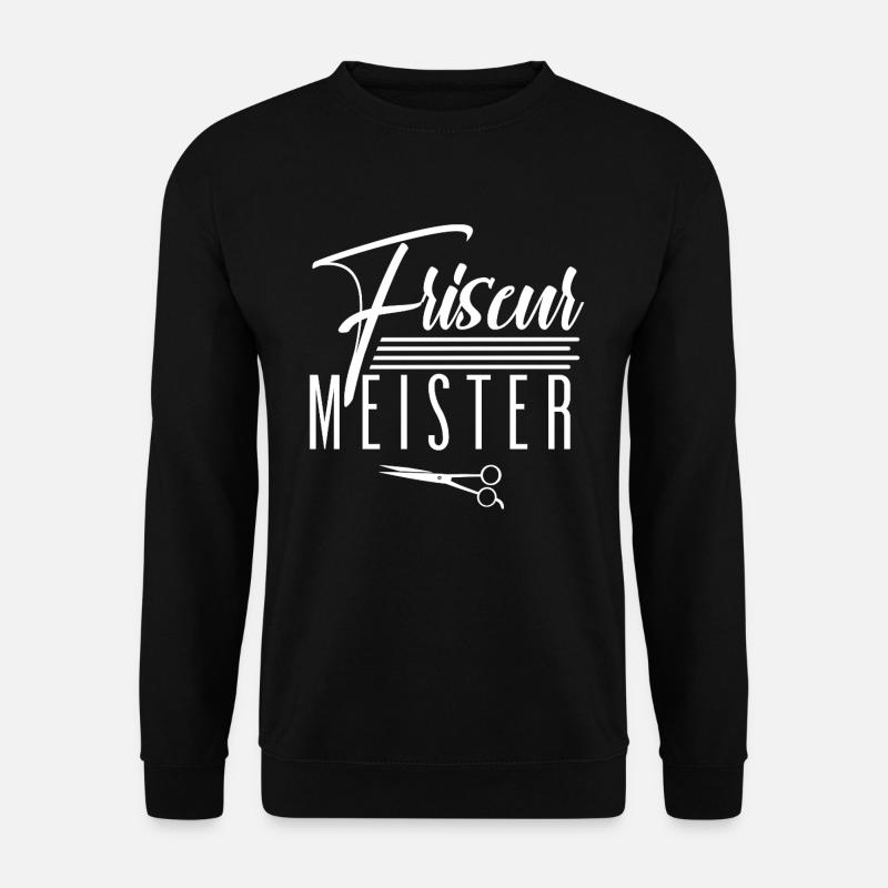 Friseur Meister - Unisex Pullover - Schwarz