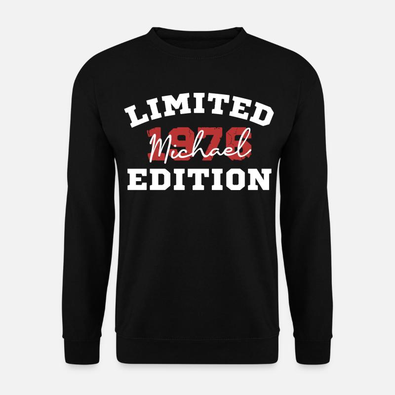 Limited Michael Edition 1976 - Unisex Pullover - Schwarz