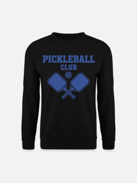 Pickleball Club Sjov Spiller Elsker Pickleball Court - Unisex sweater - sort