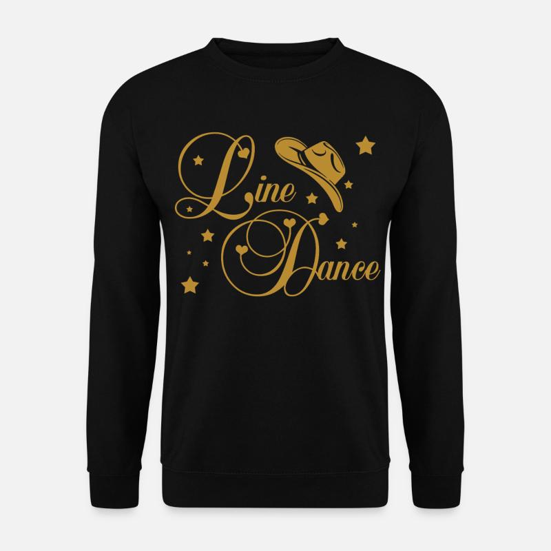 Line Dance - Unisex Pullover - Schwarz