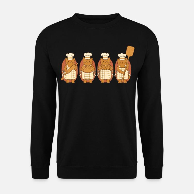 Sourdough Bread Baking Baker Bread Making - Unisex Sweatshirt - black