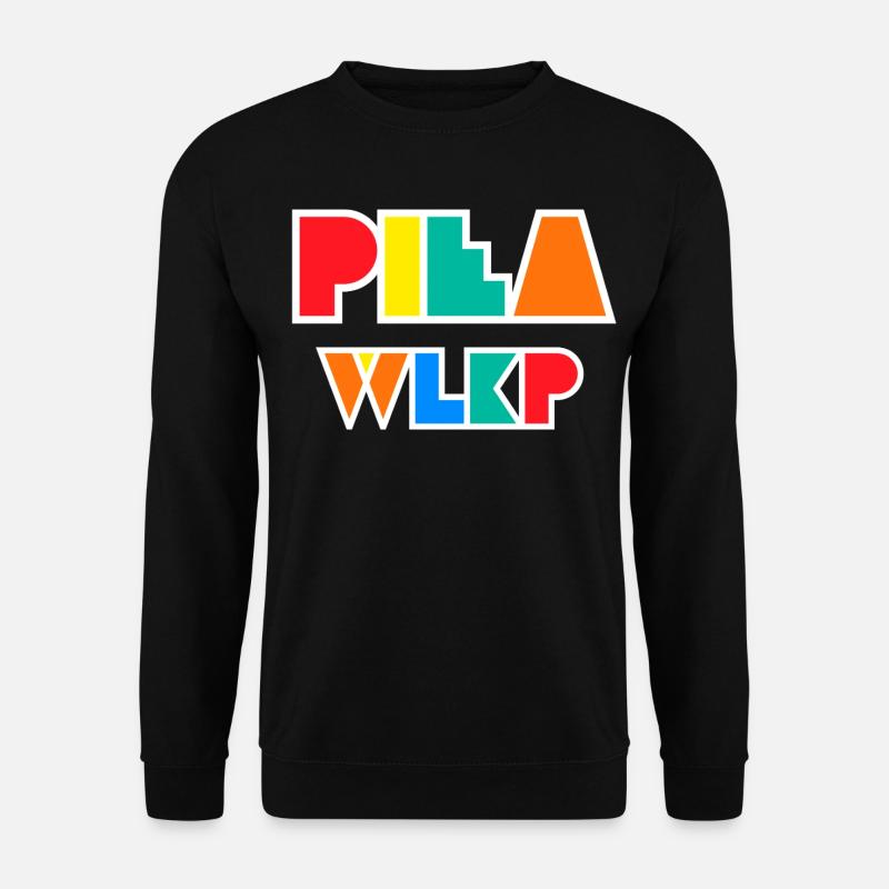 Saw Wlkp. Geometrisches Logo - Unisex Pullover - Schwarz