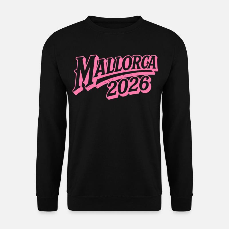 Mallorca 2026 - Unisex Pullover - Schwarz