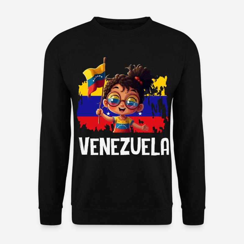 Venezuela Flag Pride & Home Venezuela - Unisex Sweatshirt - black