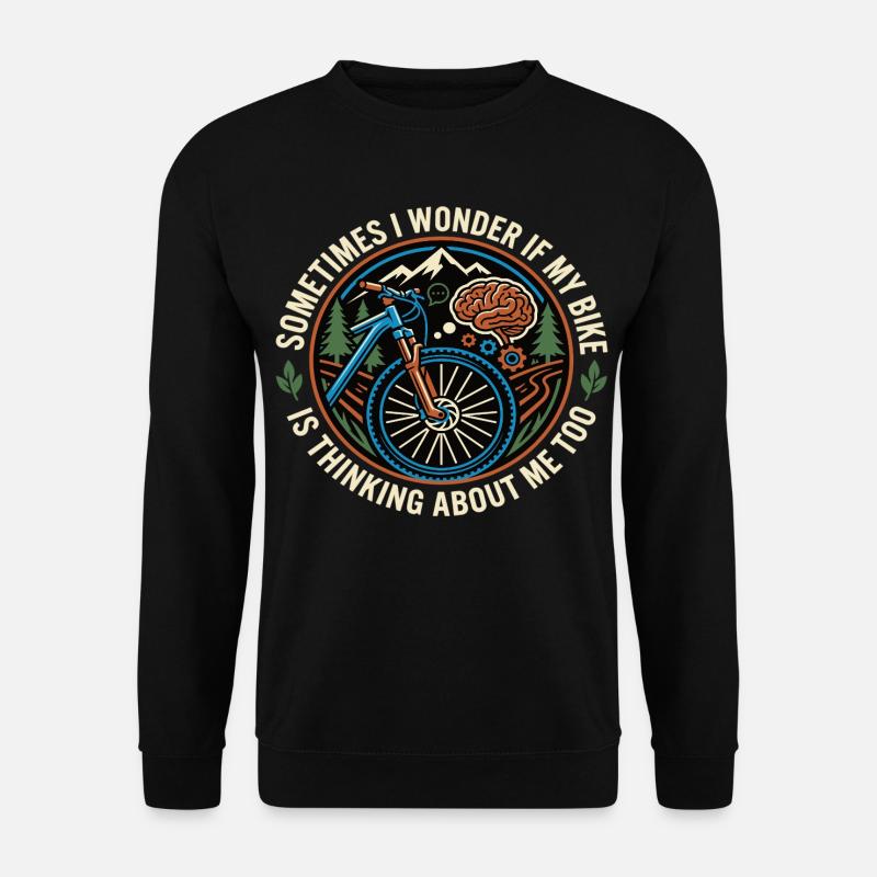 Diction Vélo VTT Vélo VTT - Sweat-shirt Unisexe - noir