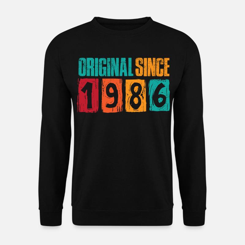 Original since 1986 - Unisex Pullover - Schwarz