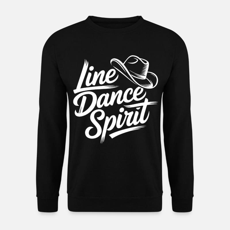 Line Dance Spirit - Unisex Pullover - Schwarz