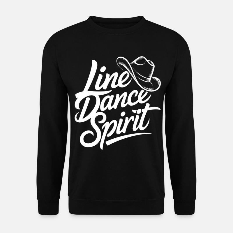 Line Dance Spirit - Unisex Pullover - Schwarz